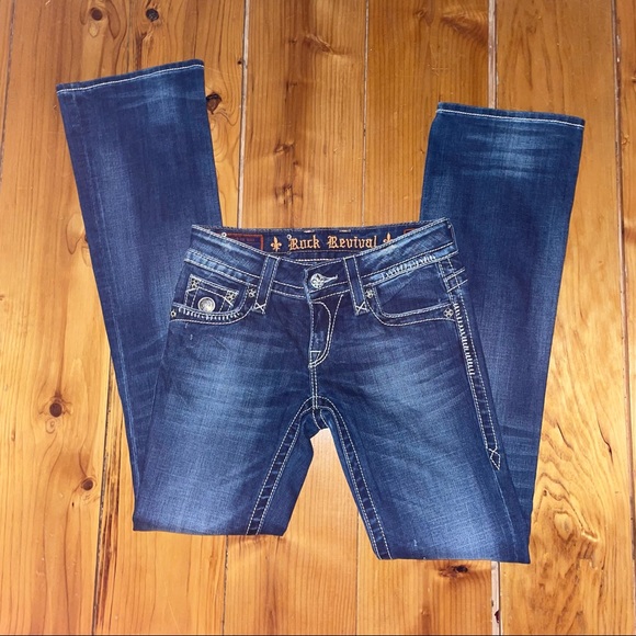 NWOT Rock Revival Jeans - Picture 1 of 4